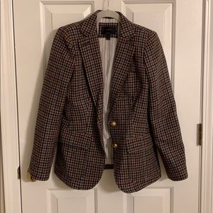 J. Crew Herringbone Rhodes Blazer, Size 2
